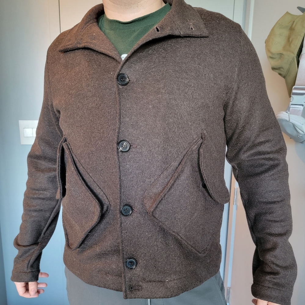 Billy Reid Brown Wool Jacket